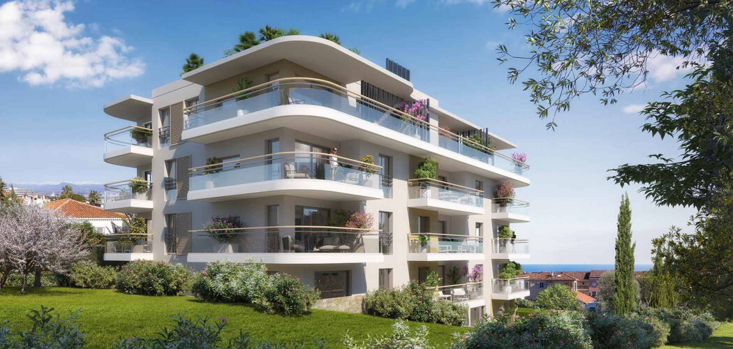 Programme immobilier neuf Nouvelle Vague - Antibes à deux pas des plages (06600) - Référence : 14342