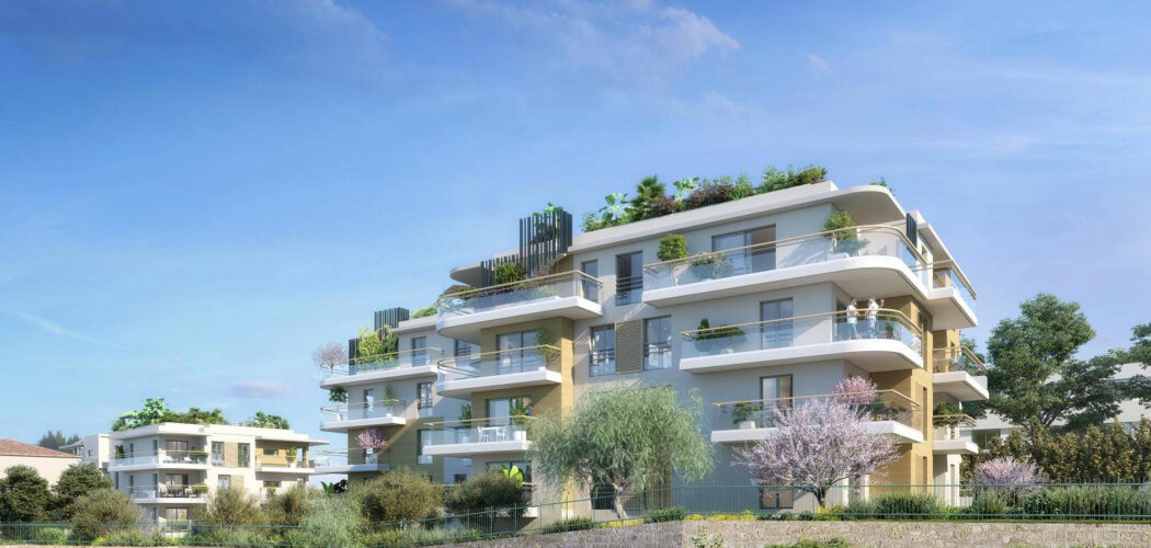 Programme immobilier neuf Nouvelle Vague - Antibes à deux pas des plages (06600) - Référence : 14342