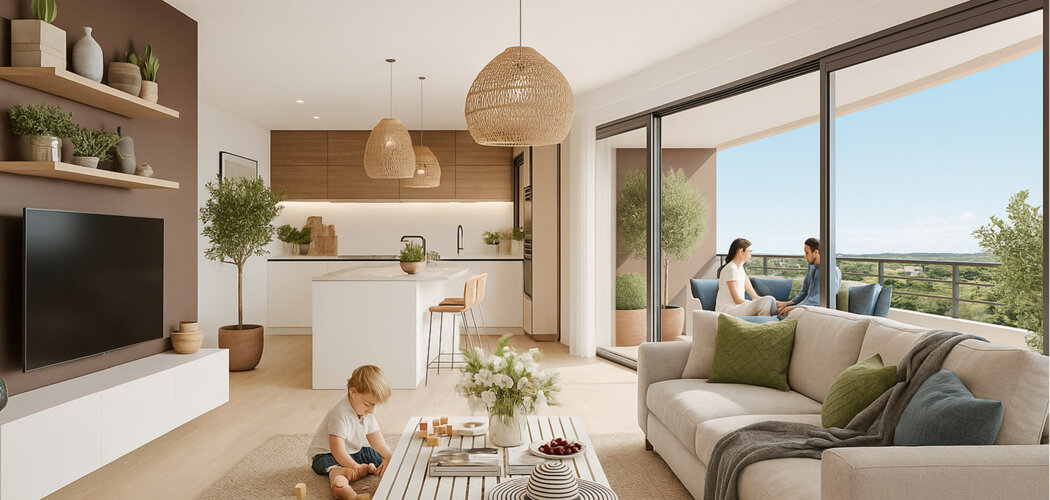 Programme immobilier neuf VERT AZUR - Antibes à proximité immédiate du littoral, des commerces et des grands axes (06600) - Référence : 17078