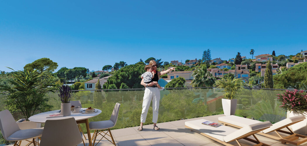 Programme immobilier neuf BELLA ROMA - Antibes à quelques minutes de la plage de Fontonne Ouest (06600) - Référence : 11474