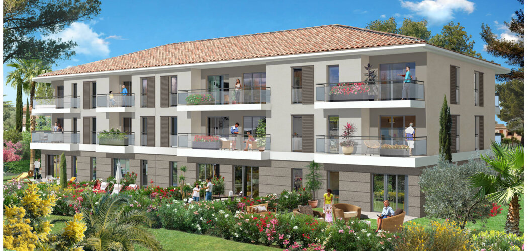 Programme immobilier neuf BELLA ROMA - Antibes à quelques minutes de la plage de Fontonne Ouest (06600) - Référence : 11474