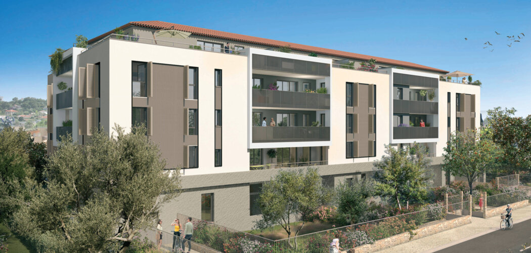 Programme immobilier neuf Angelina - Antibes à quelques minutes du centre ville (06600) - Référence : 16947