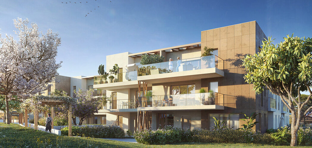 Programme immobilier neuf LA ROSERAIE D'ANTIPOLIS - Antibes : appartements neufs 2 et 3 pièces éligibles PTZ proche Sophia Antipolis (06600) - Référence : 14334