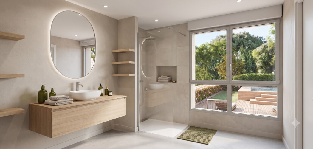 Programme immobilier neuf Villa Goya - Antibes : appartements neufs du 2 au 4 pièces à 3 km du centre-ville (06600) - Référence : 12247