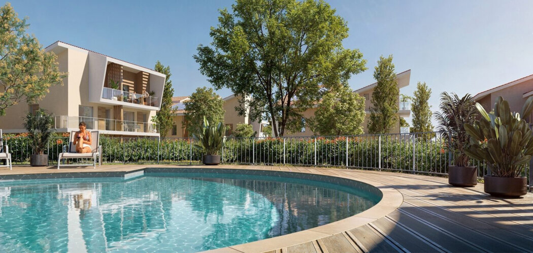 Programme immobilier neuf Domaine Solea - Antibes cadre résidentiel proche de Sophia Antipolis (06600) - Référence : 18090