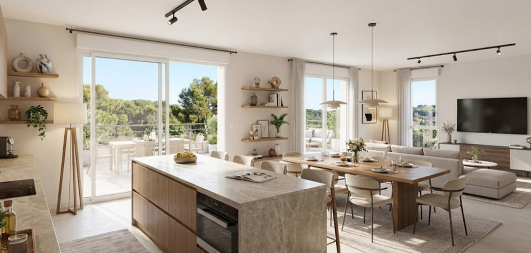 Programme immobilier neuf LES TERRASSES D’OLIVIA - Antibes entre nature et Sophia Antipolis dans un cadre intimiste (06600) - Référence : 17155