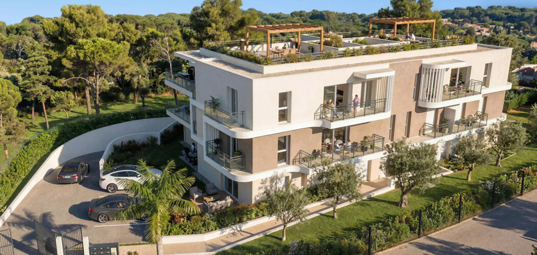 Programme immobilier neuf LES TERRASSES D’OLIVIA - Antibes entre nature et Sophia Antipolis dans un cadre intimiste (06600) - Référence : 17155