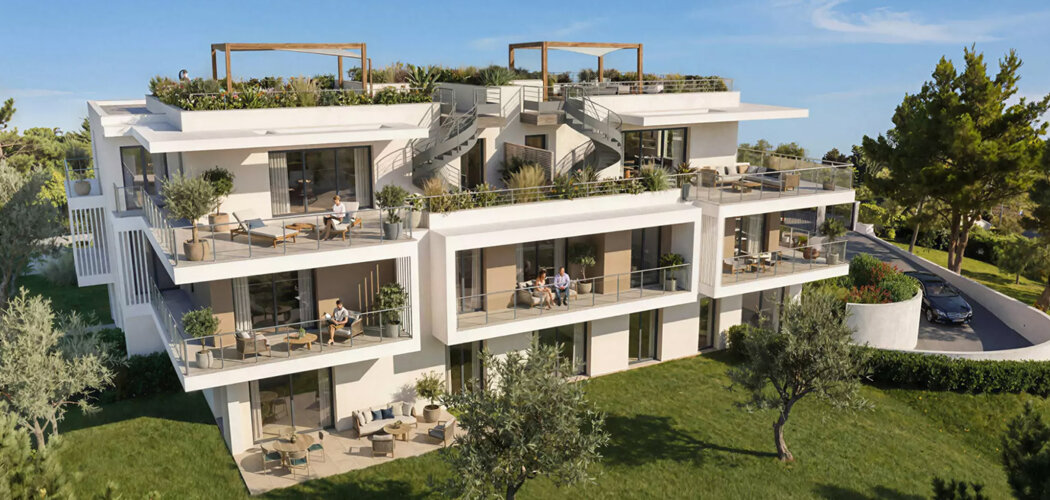 Programme immobilier neuf LES TERRASSES D’OLIVIA - Antibes entre nature et Sophia Antipolis dans un cadre intimiste (06600) - Référence : 17155