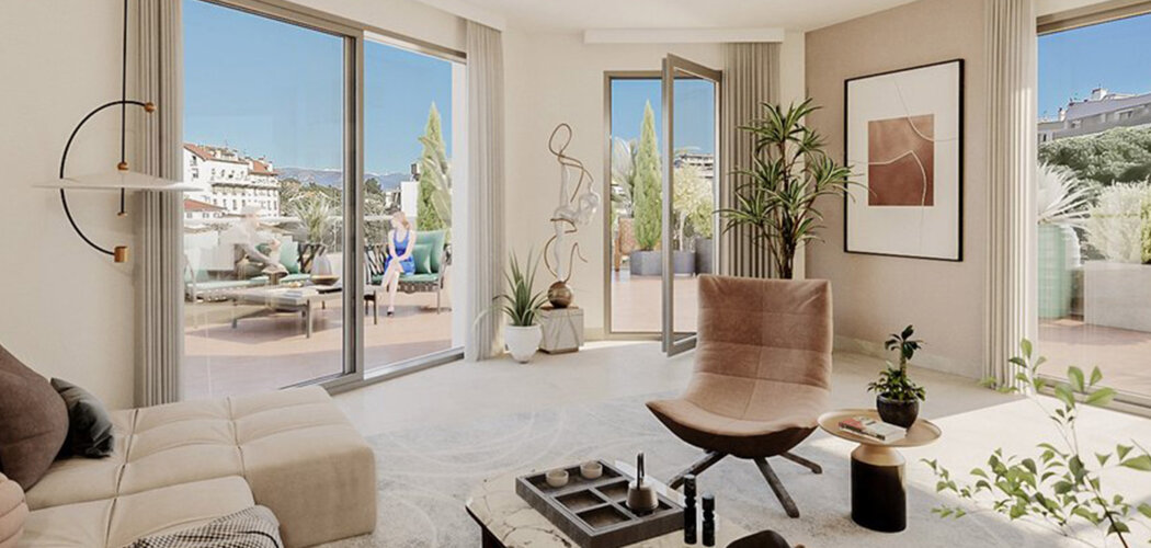 Programme immobilier neuf VILLAZUR - Antibes Juan les Pins cadre paisible avec appartements lumineux (06600) - Référence : 16786