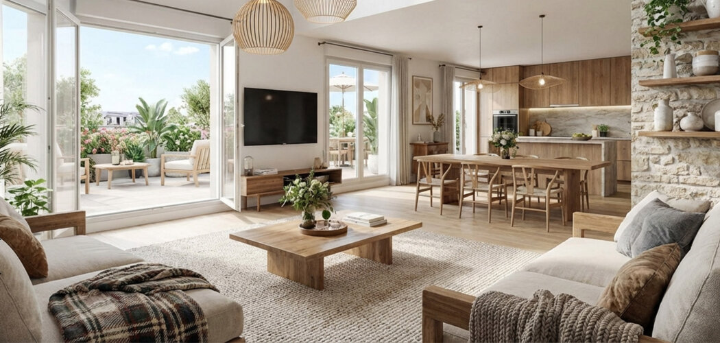 Programme immobilier neuf VILLAZUR - Antibes Juan les Pins cadre paisible avec appartements lumineux (06600) - Référence : 16786