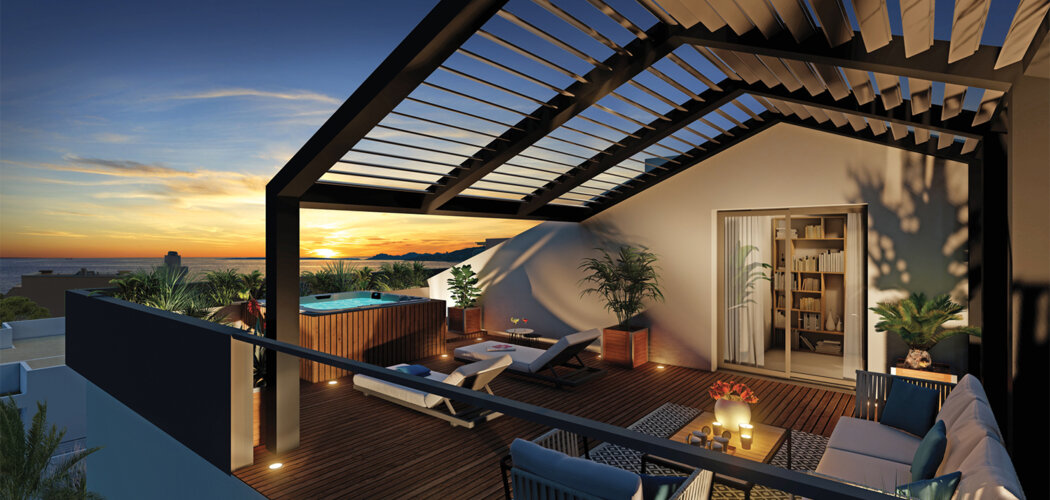 Programme immobilier neuf VILLA BAHIA - Antibes Juan-les-Pins résidence non loin de la plage (06600) - Référence : 17077