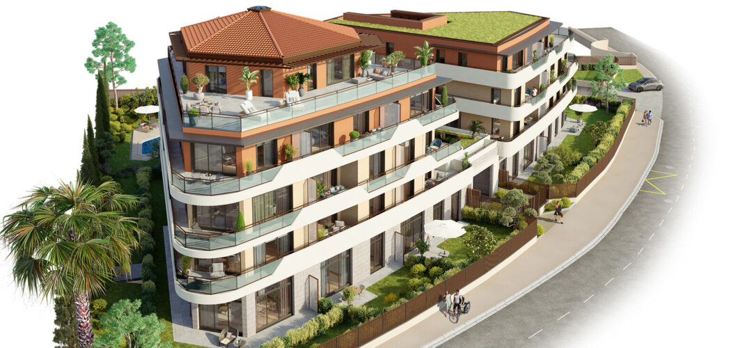 Programme immobilier neuf Dora Mare - Antibes proche des plages et de Sophia Antipolis (06600) - Référence : 18355