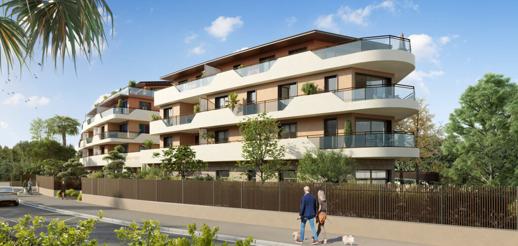 Programme immobilier neuf Dora Mare - Antibes proche des plages et de Sophia Antipolis (06600) - Référence : 18355
