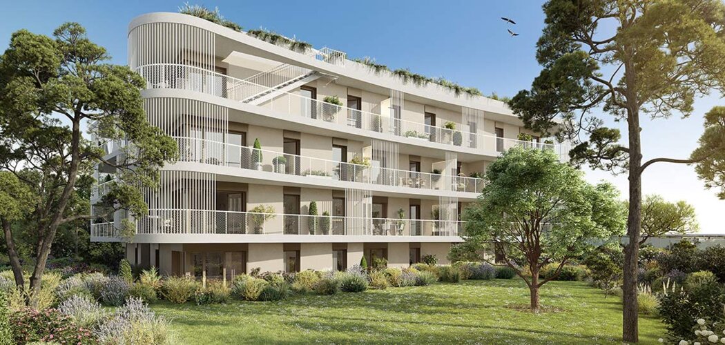 Programme immobilier neuf VAUBAN LITTORAL - Antibes : résidence de prestige du 2 au 4 pièces proche Fort Carré (06600) - Référence : 14338
