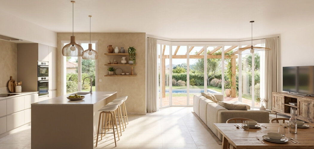 Programme immobilier neuf Les Originelles - Antibes villas neuves proches mer et Sophia Antipolis (06600) - Référence : 17456