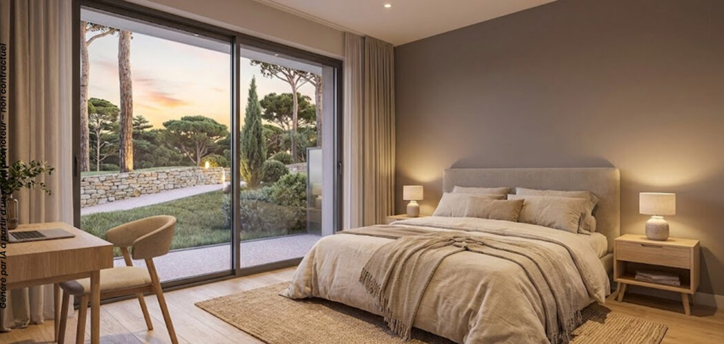 Programme immobilier neuf Eminence - Antibes vivre entre pinède et mer quartier Terriers (06600) - Référence : 17129