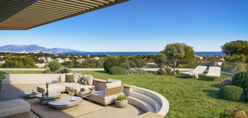 Programme immobilier neuf Eminence - Antibes vivre entre pinède et mer quartier Terriers (06600) - Référence : 17129