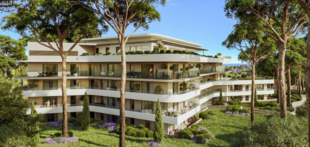 Programme immobilier neuf Eminence - Antibes vivre entre pinède et mer quartier Terriers (06600) - Référence : 17129