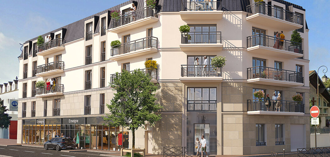 Programme immobilier neuf Le 115 Briand - Antony à proximité piétonne du RER B (92160) - Référence : 16575