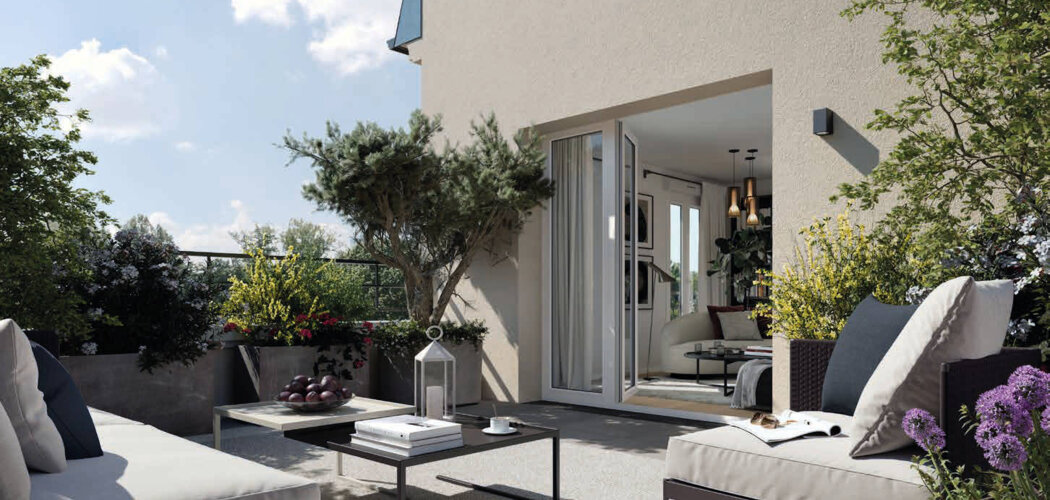 Programme immobilier neuf Les Cottages Léonard de Vinci - Antony : appartements et maisons neuves proche de la ligne 18 Antonypôle (92160) - Référence : 15069