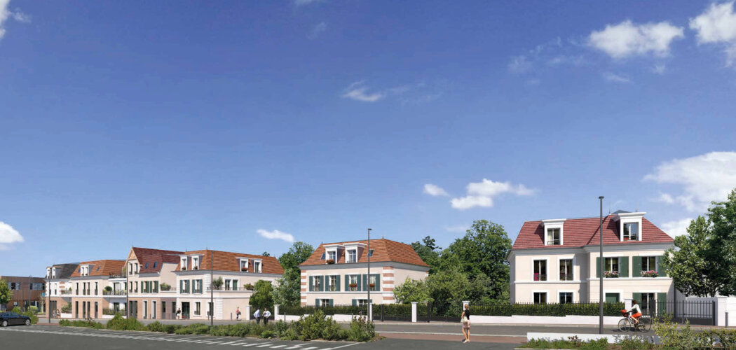 Programme immobilier neuf Les Cottages Léonard de Vinci - Antony : appartements et maisons neuves proche de la ligne 18 Antonypôle (92160) - Référence : 15069