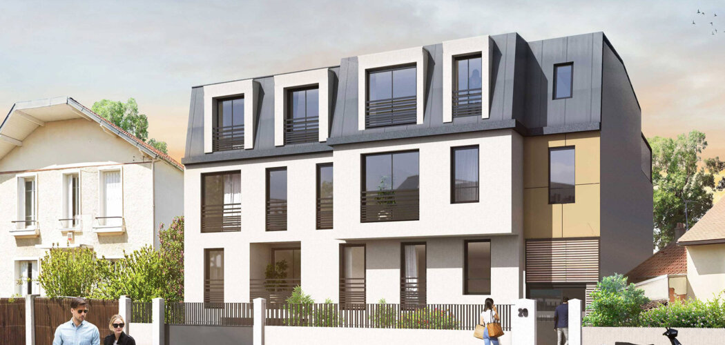 Programme immobilier neuf La Marquette - Antony : Appartements studio–T4 avec terrasses, sécurité et luminosité proche du RER B Fontaine (92160) - Référence : 14413