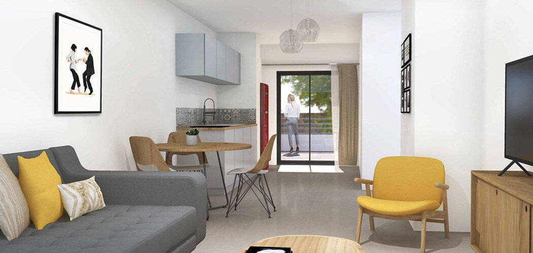 Programme immobilier neuf La Marquette - Antony : Appartements studio–T4 avec terrasses, sécurité et luminosité proche du RER B Fontaine (92160) - Référence : 14413