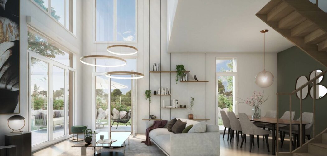 Programme immobilier neuf Villa des Muses - Place et Villas - Antony : maisons et appartements neufs du 2 au 5 pièces à 7 min du RER B (92160) - Référence : 11830