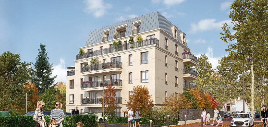 Programme immobilier neuf Villa Molière - Antony secteur résidentiel à 9 min à pied du RER B (92160) - Référence : 13472