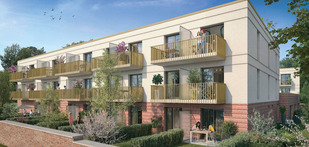Programme immobilier neuf Novéa - Anzin  à proximité de l’Université (59410) - Référence : 15767