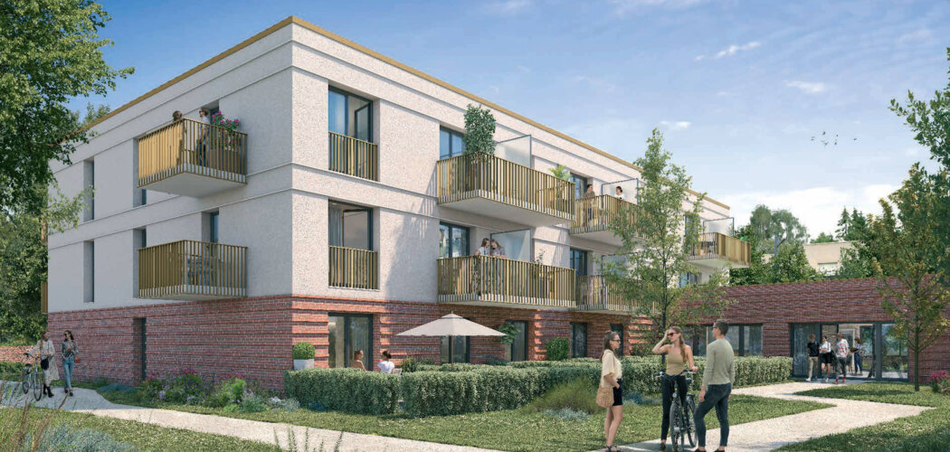 Programme immobilier neuf Novéa - Anzin  à proximité de l’Université (59410) - Référence : 15767