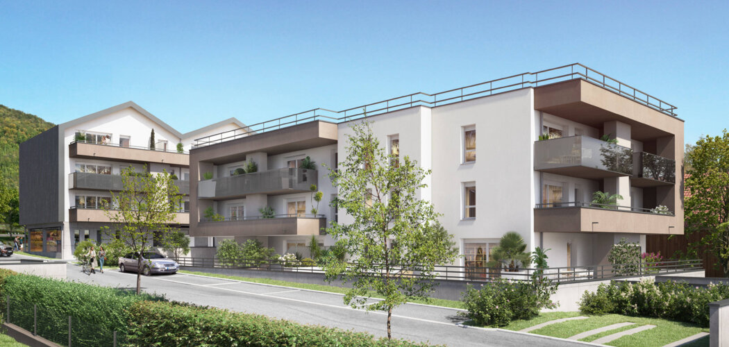 Programme immobilier neuf TEMPORA - Apprieu à proche de Voiron à proximité centre et bus (38140) - Référence : 15437