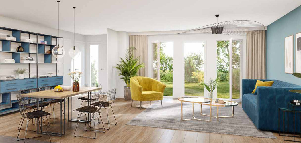 Programme immobilier neuf Les Jardins de la Tille - Arc-sur-Tille à quelques minutes de Dijon (21560) - Référence : 13893