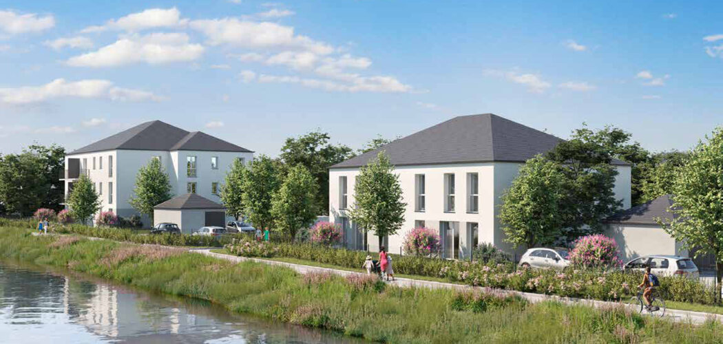 Programme immobilier neuf Les Jardins de la Tille - Arc-sur-Tille à quelques minutes de Dijon (21560) - Référence : 13893