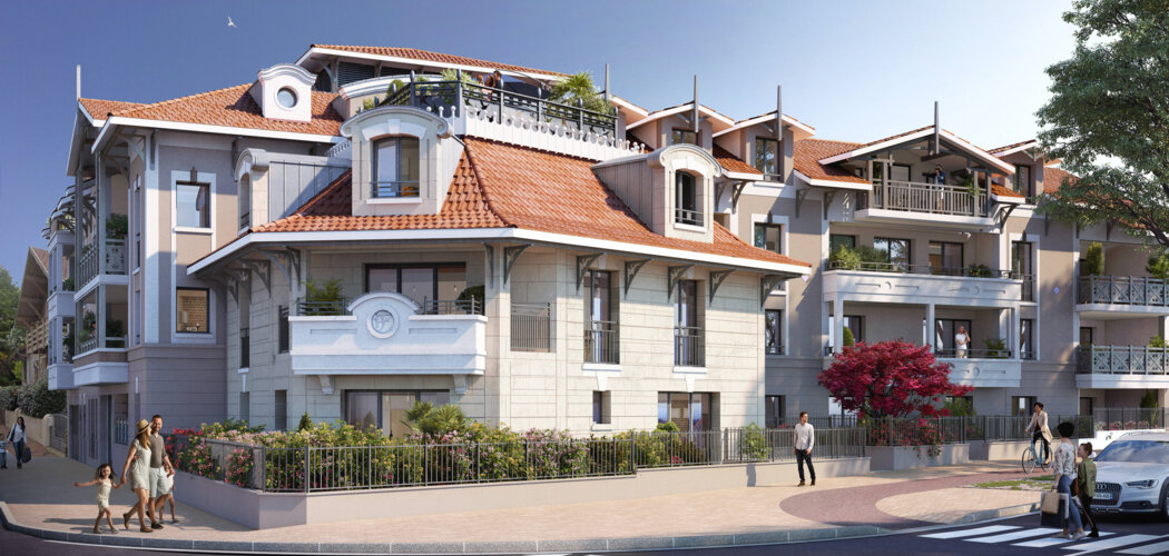 Programme immobilier neuf COLLECTIONS - Arcachon proximité de la plage face au casino (33120) - Référence : 16949