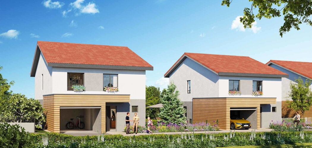 Programme immobilier neuf Opus Verde - Archamps : maisons et appartements neufs à deux pas de Genève (74160) - Référence : 14826