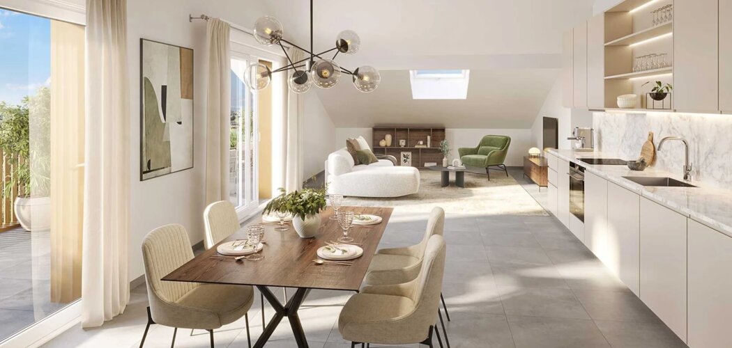 Programme immobilier neuf Saleve Parc 20% - Archamps vue sur le massif du Salève (74160) - Référence : 16037