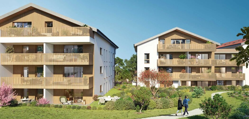 Programme immobilier neuf Saleve Parc 20% - Archamps vue sur le massif du Salève (74160) - Référence : 16037