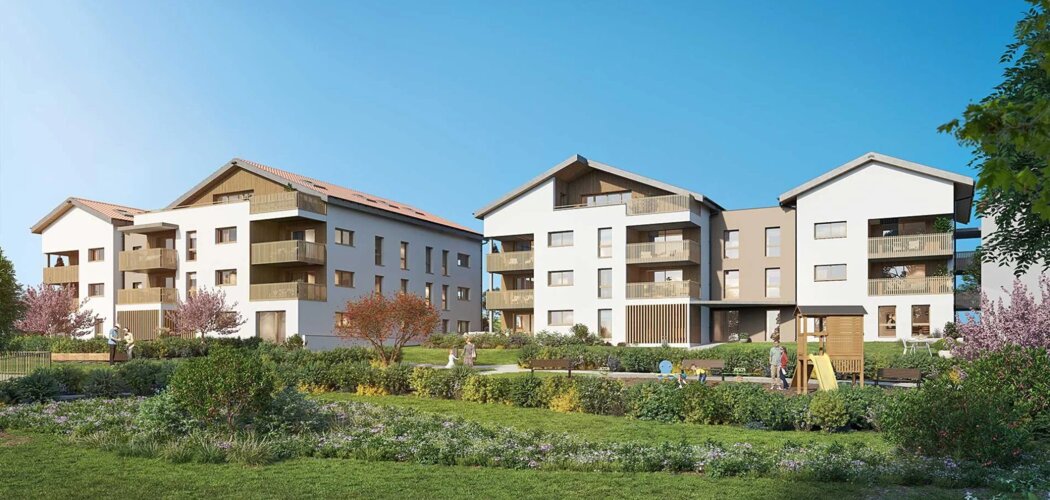 Programme immobilier neuf Saleve Parc 20% - Archamps vue sur le massif du Salève (74160) - Référence : 16037