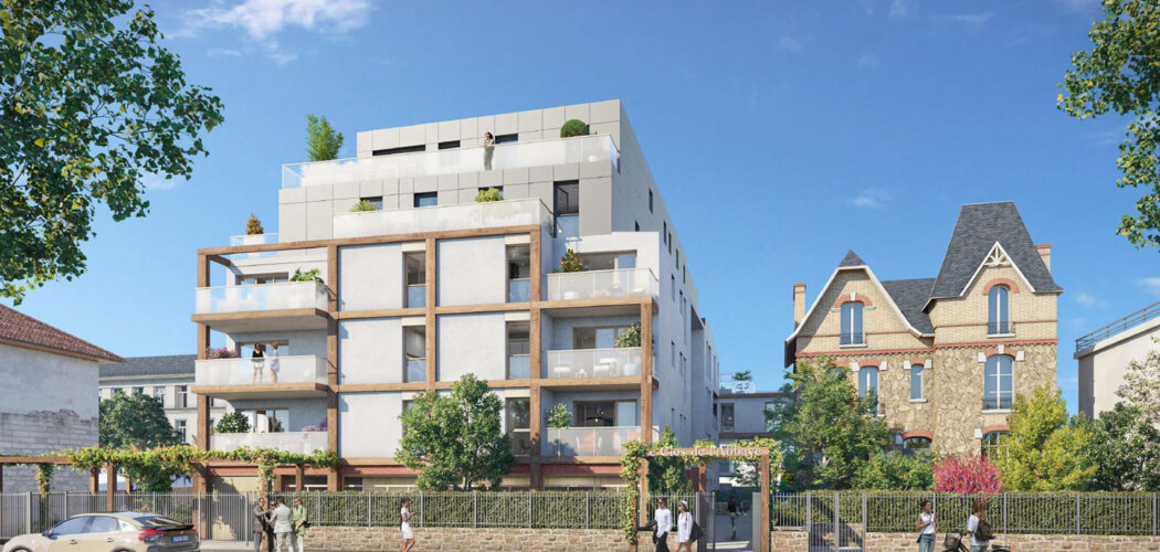 Programme immobilier neuf LE CLOS DE L'ABBAYE - Argenteuil à proximité de la gare Transilien J (95100) - Référence : 16773