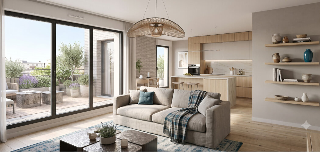 Programme immobilier neuf VILLA NYMPHEA - Argenteuil : appartements neufs du studio au 4 pièces à 300m de la gare (95100) - Référence : 14881
