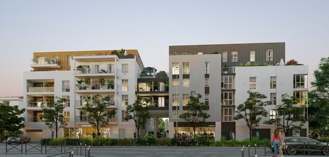 Programme immobilier neuf PASSAGE DE LUTECE - Argenteuil : appartements neufs du studio au 5 pièces à 14 min du Tram 2 (95100) - Référence : 14886