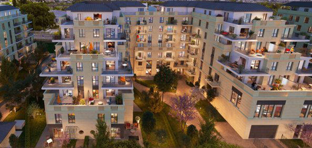 Programme immobilier neuf LES JARDINS BALZAC - Argenteuil : Appartements studio–T5 avec terrasses, jardins et parking sécurisé proche de la gare (95100) - Référence : 17144