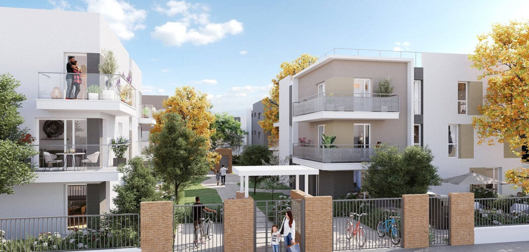 Programme immobilier neuf LE 5 - Argenteuil quartier paisible du Val Notre-Dame proche tram T11 (95100) - Référence : 16556