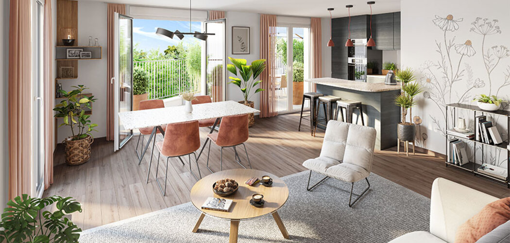 Programme immobilier neuf Prisme - Armentières : appartements neufs en attique dans le quartier République (59280) - Référence : 9922
