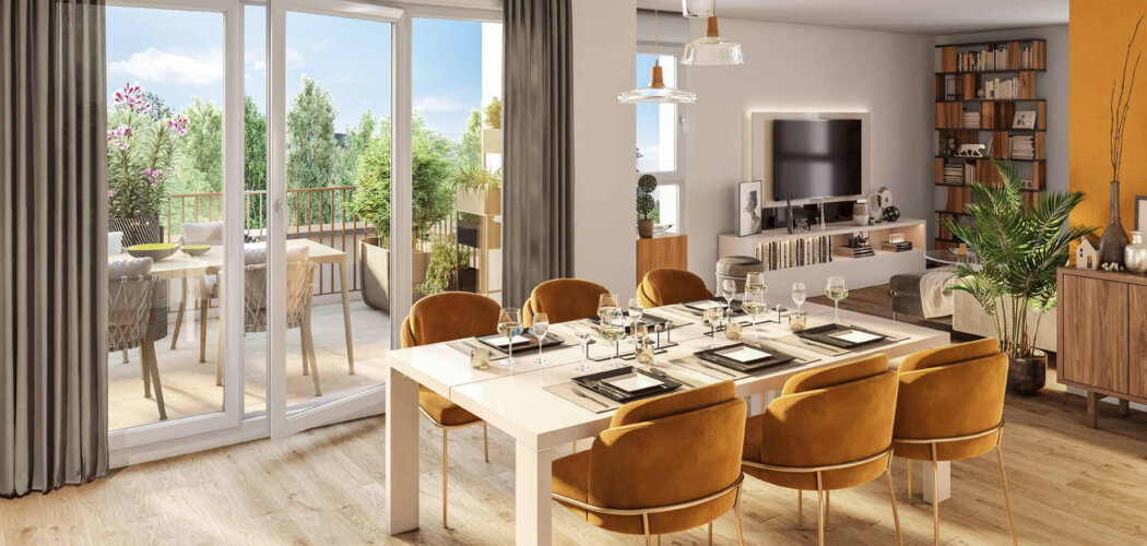 Programme immobilier neuf Residence Ebene - Armentières : Appartements studio–T4 avec terrasses, parking sécurisé et proximité centre-ville et lac (59280) - Référence : 14790