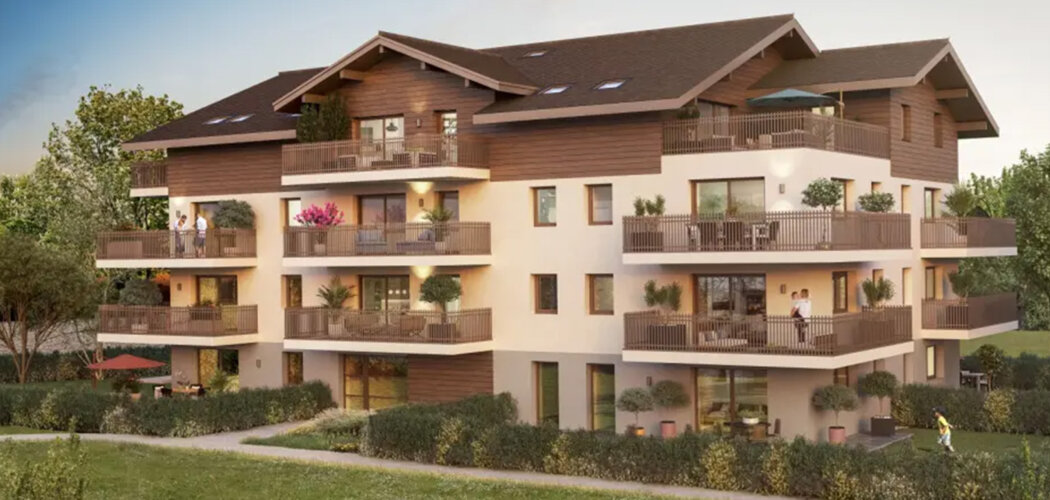 Programme immobilier neuf L'ARBOREA -Tranche 1 - Armoy entre lac Léman et stations de ski (74200) - Référence : 18249