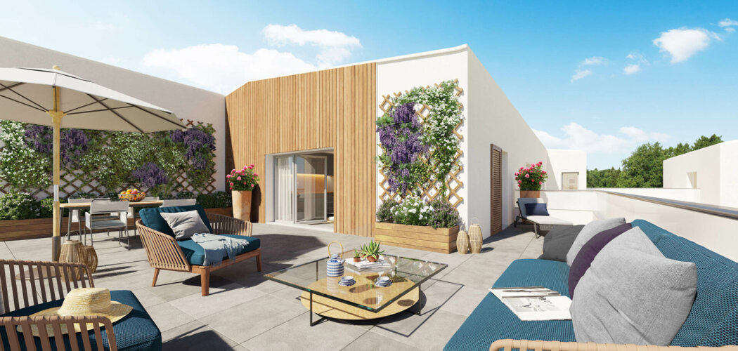 Programme immobilier neuf Le Clos du Marverand - Arnas : Appartements T2–T5 avec jardins, terrasses et parkings dans le quartier des Prés du Marverand (69400) - Référence : 4936