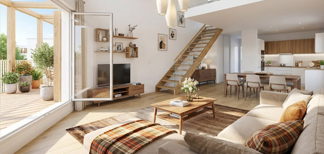 Programme immobilier neuf GAIA (91) - Arpajon maisons à deux pas de la gare RER C (91290) - Référence : 16518