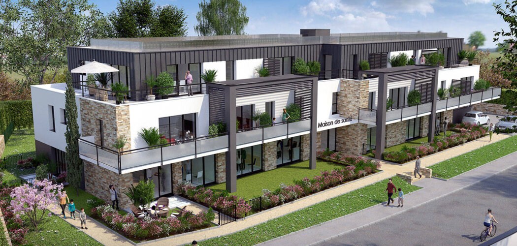 Programme immobilier neuf Kreiz Ker - Arzon  Centre-bourg à proximité de la mer (56640) - Référence : 17168